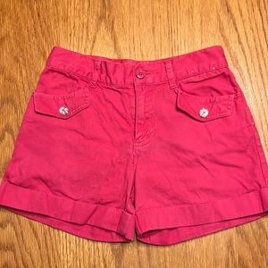 EUC Sz 9 Gymboree pink shorts